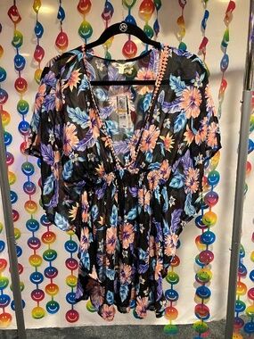 NWT Miken Swim Bikini Cover-Up (Size Small)